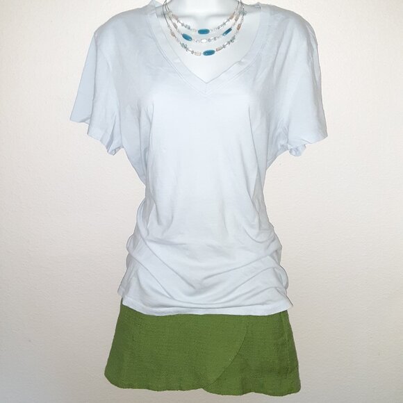 Abercrombie & Fitch Green Skort (Skirt w/shorts underneath) * 38" Waist * Sz XL - Picture 4 of 12
